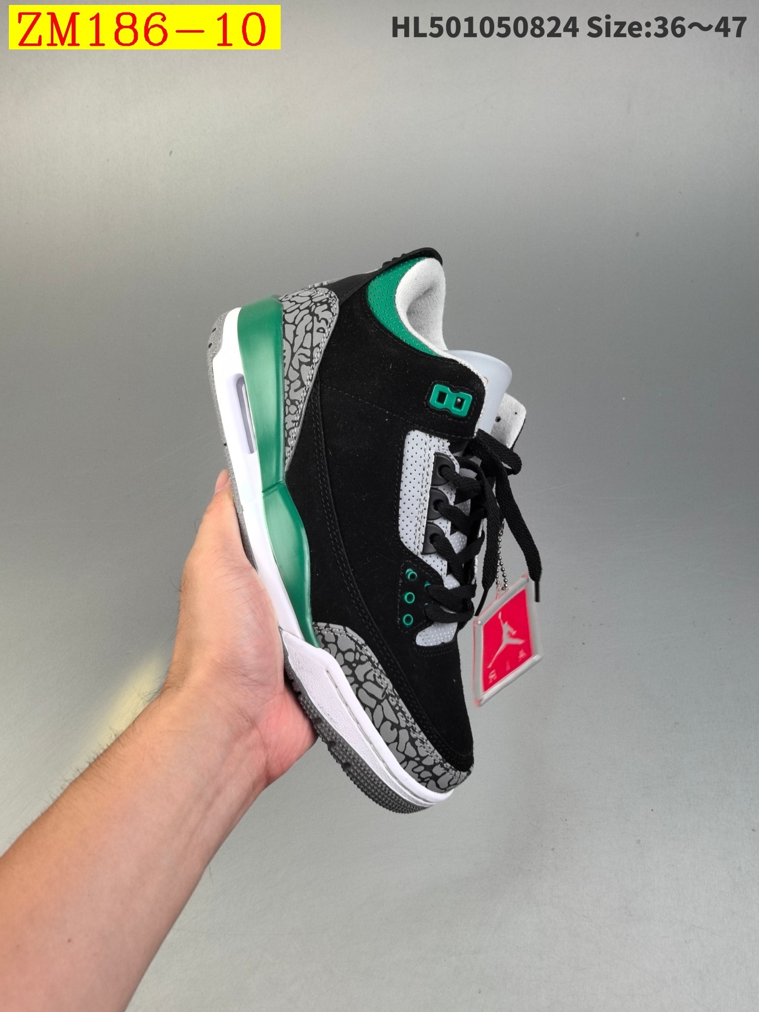 49$ Nike Air Jordan 3 Retro AJ3 Size 36-47 723110 ZM186 gallery