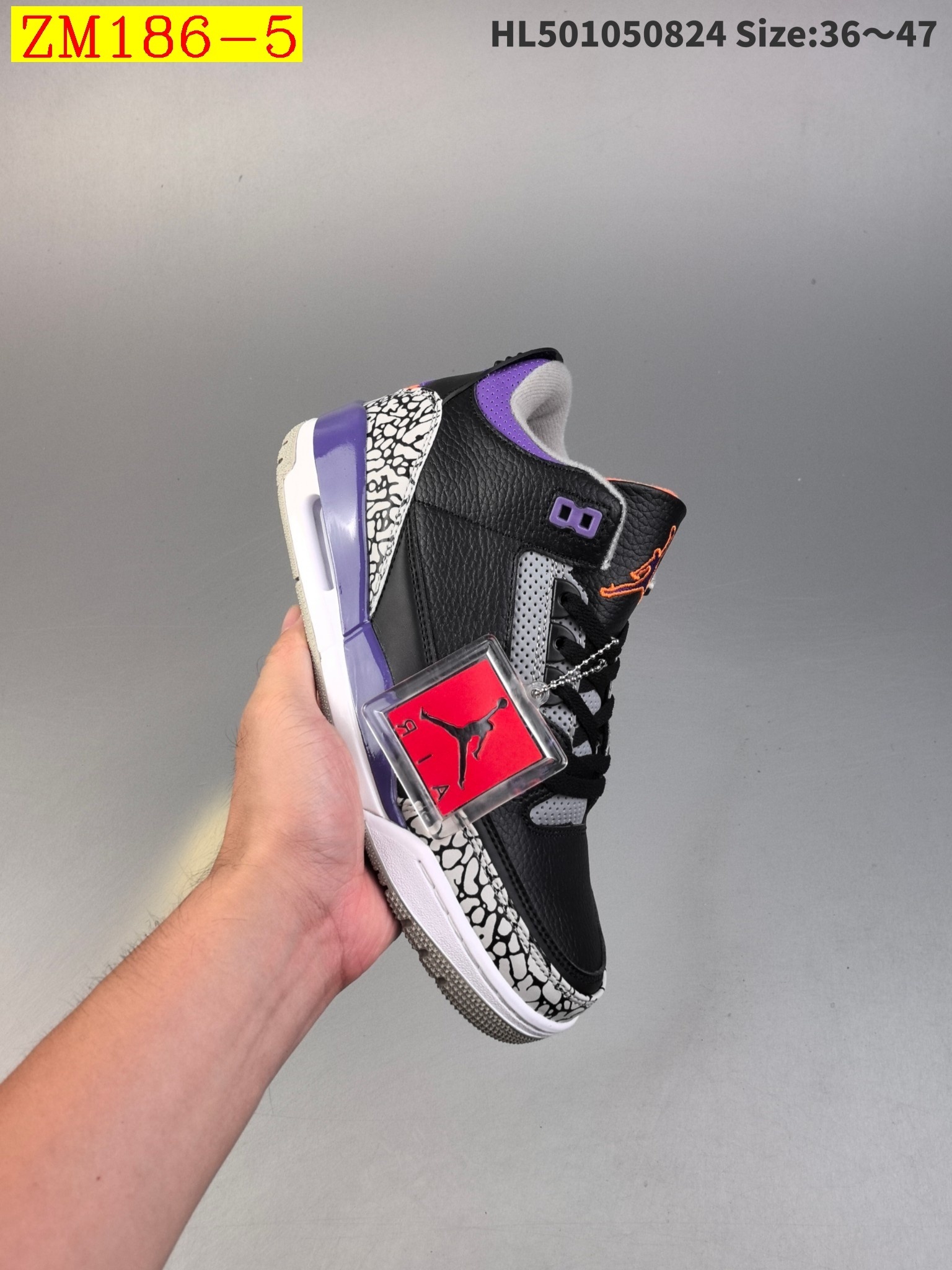 49$ Nike Air Jordan 3 Retro AJ3 Size 36-47 723110 ZM186 gallery