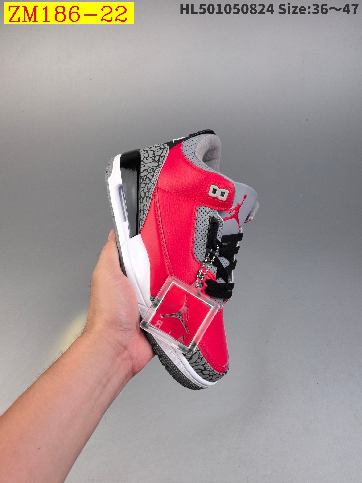 49$ Nike Air Jordan 3 Retro AJ3 Size 36-47 723110 ZM186 gallery