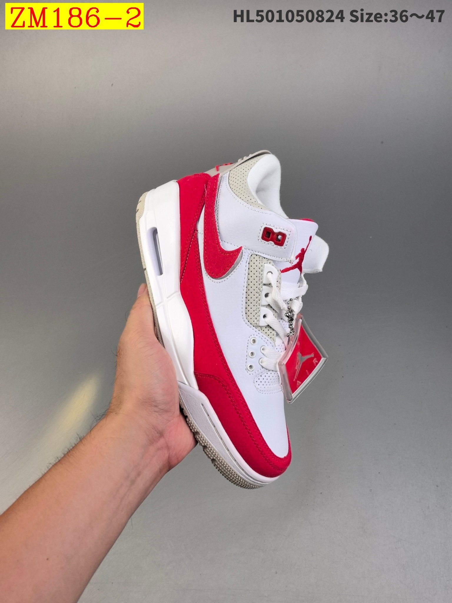 49$ Nike Air Jordan 3 Retro AJ3 Size 36-47 723110 ZM186 gallery