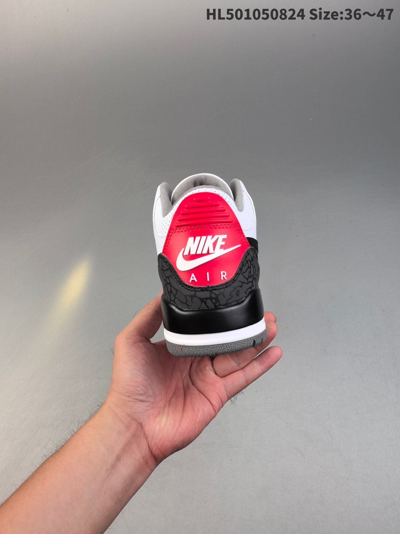 49$ Nike Air Jordan 3 Retro AJ3 Size 36-47 723110 ZM186 gallery