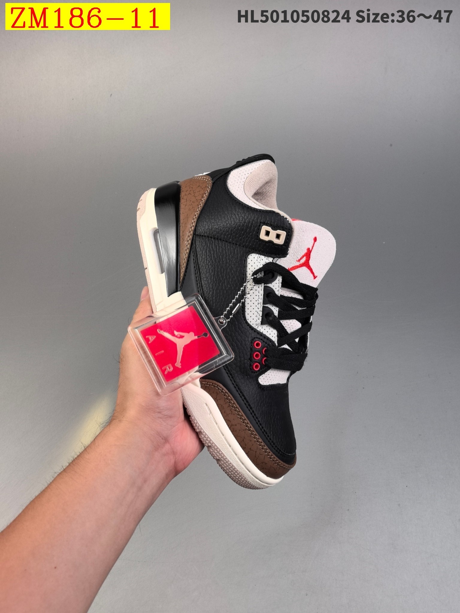 49$ Nike Air Jordan 3 Retro AJ3 Size 36-47 723110 ZM186 gallery