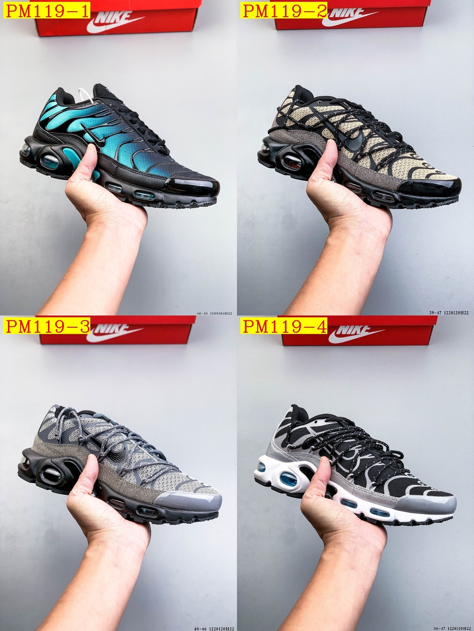 49$ Nike Air Max Plus Size 36-45 029260 PM119 gallery