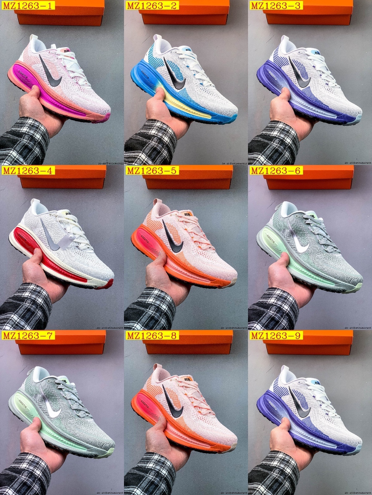 49$ Nike Air Zoom Vomero 18 size 36-45 half 320200 MZ1263 gallery