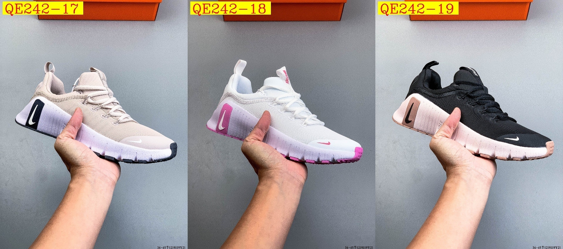 49$ Nike Free Metcon 6 size 36-45 half 326110 QE242 gallery