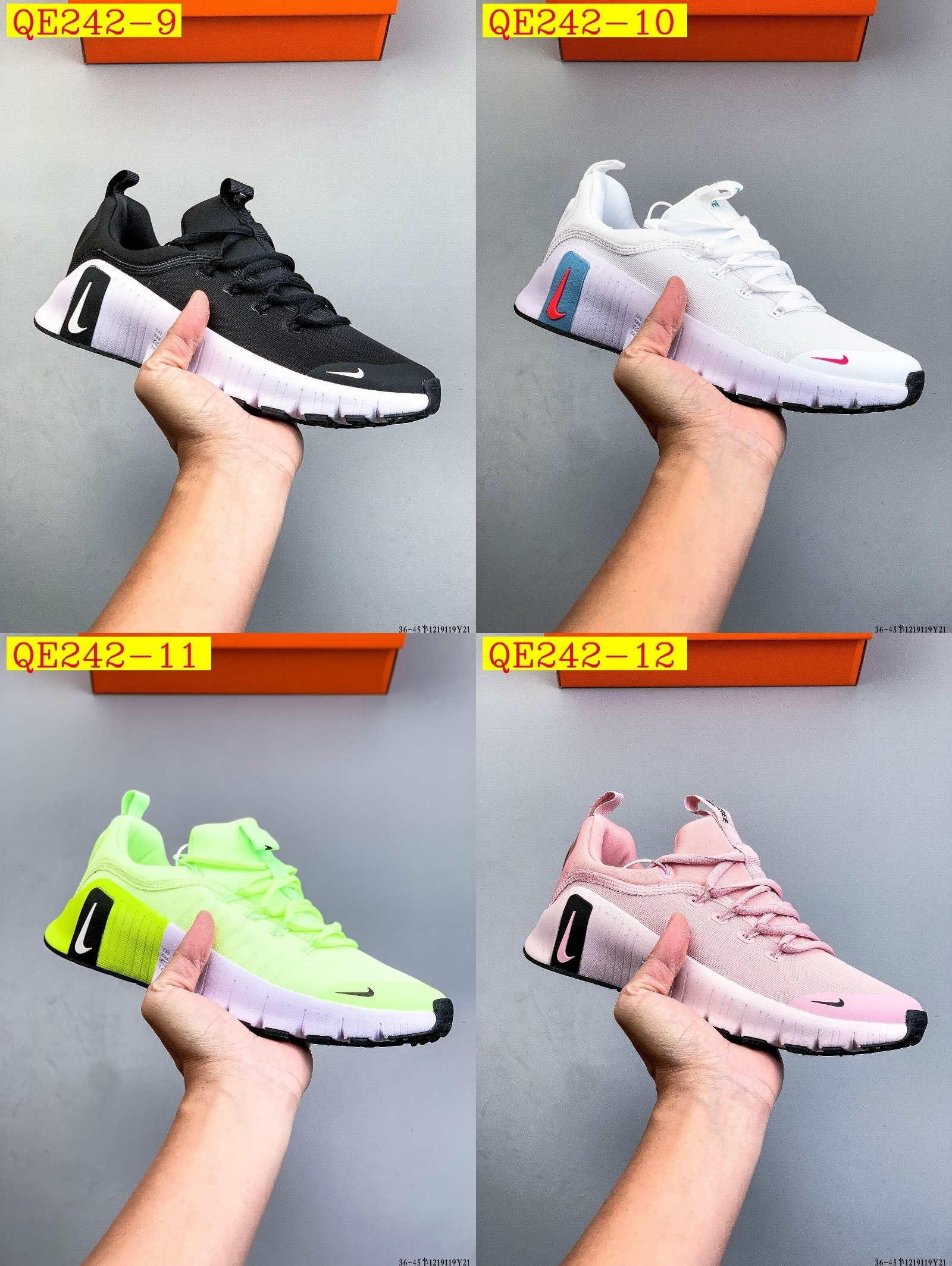 49$ Nike Free Metcon 6 size 36-45 half 326110 QE242 gallery