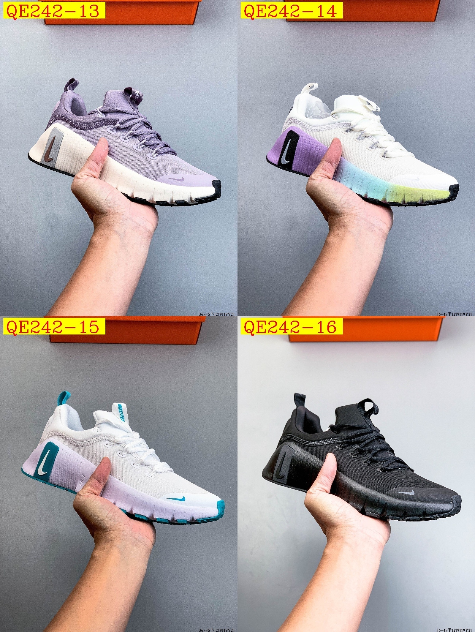 49$ Nike Free Metcon 6 size 36-45 half 326110 QE242 gallery