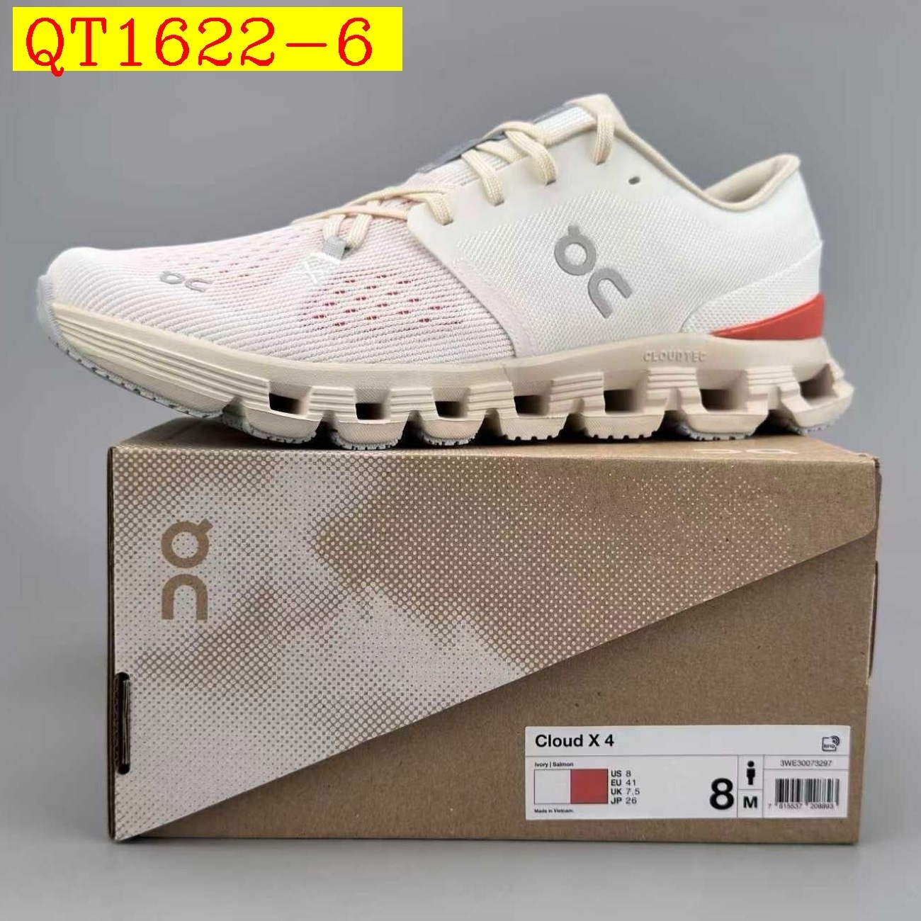 49$ ON Cloud X4 Size 36-35 228450 QT1622 gallery