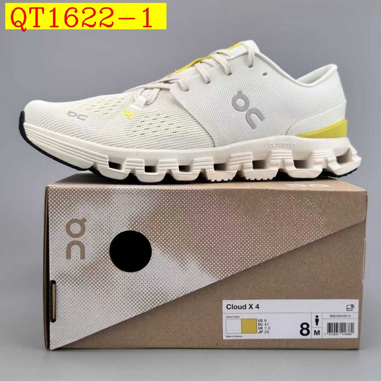49$ ON Cloud X4 Size 36-35 228450 QT1622 gallery