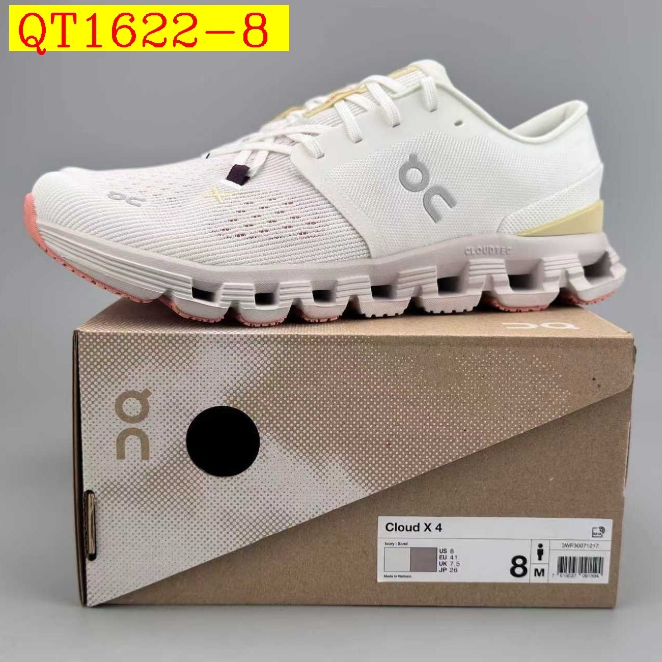 49$ ON Cloud X4 Size 36-35 228450 QT1622 gallery