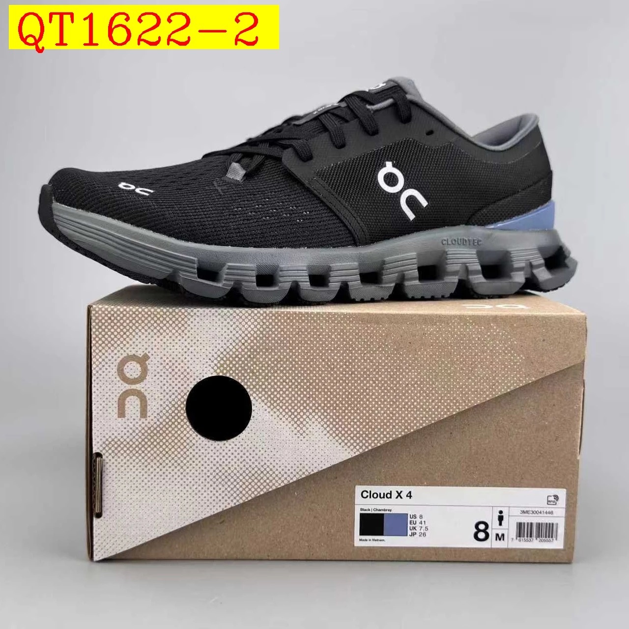 49$ ON Cloud X4 Size 36-35 228450 QT1622 gallery