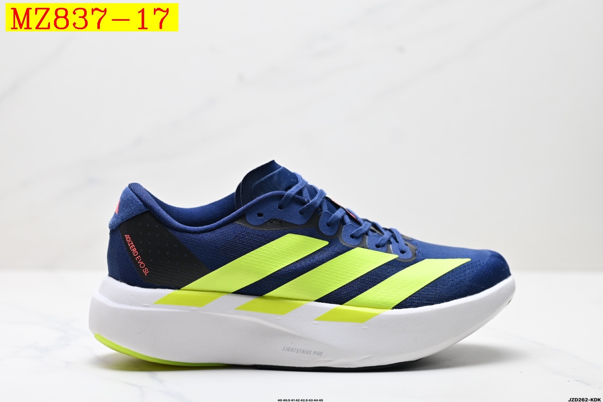 49$ Top Quality Adidas Adizero Evo SL half size 36-45 727430 MZ837 gallery