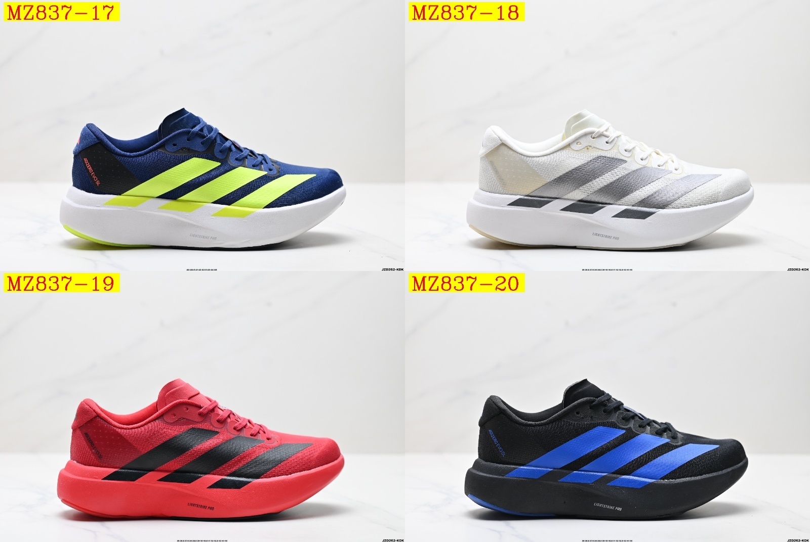 49$ Top Quality Adidas Adizero Evo SL half size 36-45 727430 MZ837 gallery