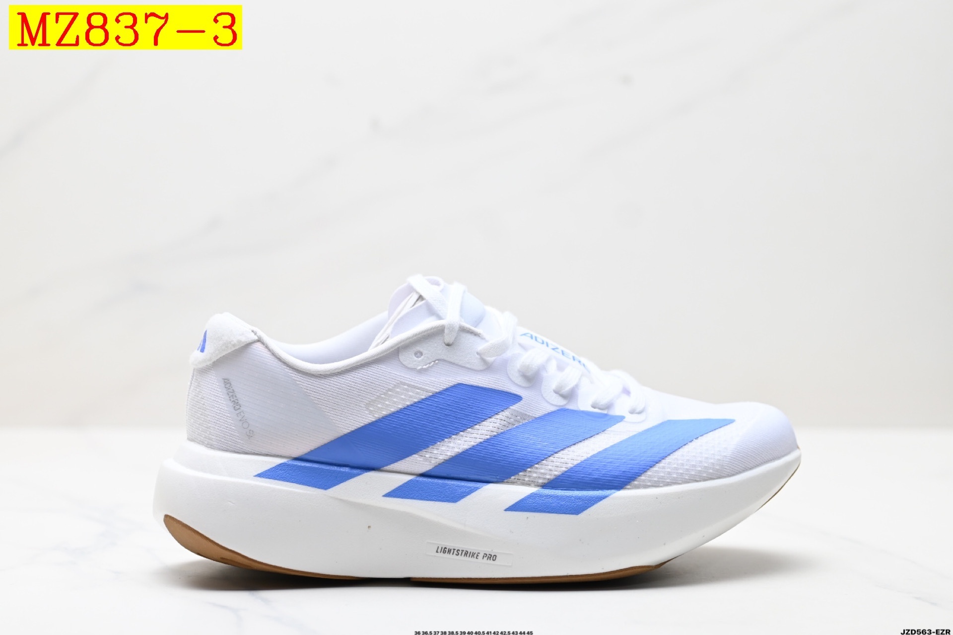 49$ Top Quality Adidas Adizero Evo SL half size 36-45 727430 MZ837 gallery