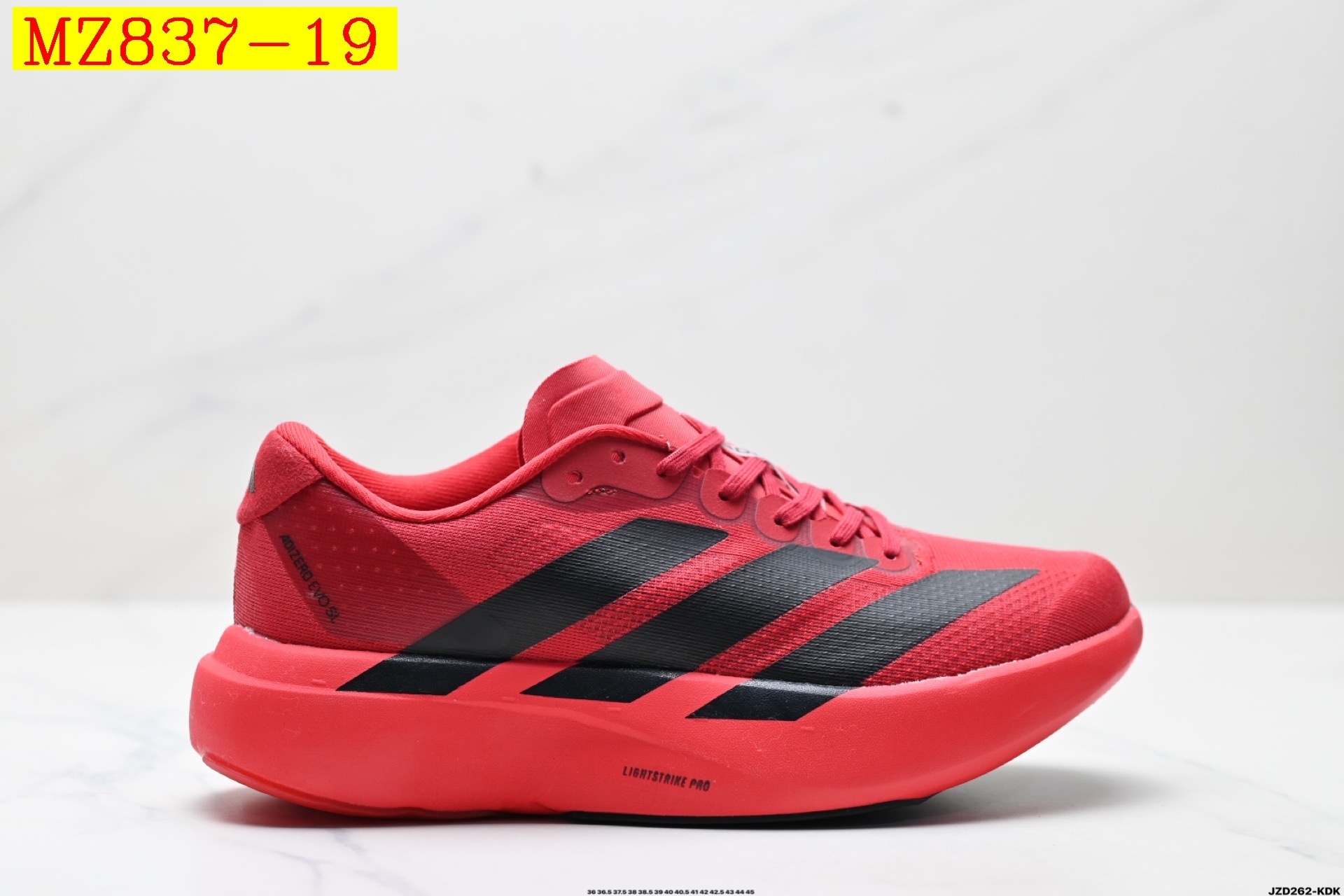 49$ Top Quality Adidas Adizero Evo SL half size 36-45 727430 MZ837 gallery