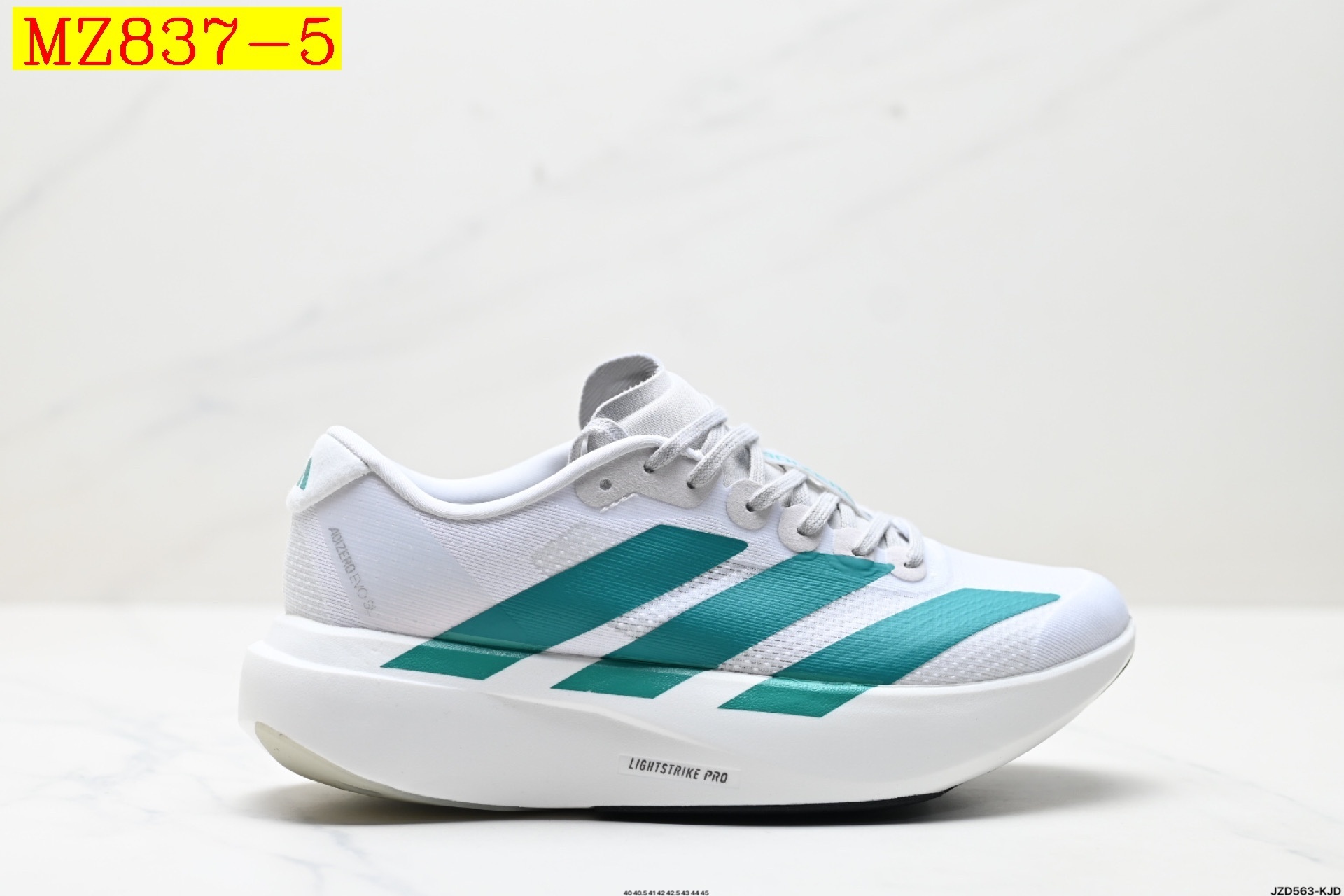 49$ Top Quality Adidas Adizero Evo SL half size 36-45 727430 MZ837 gallery