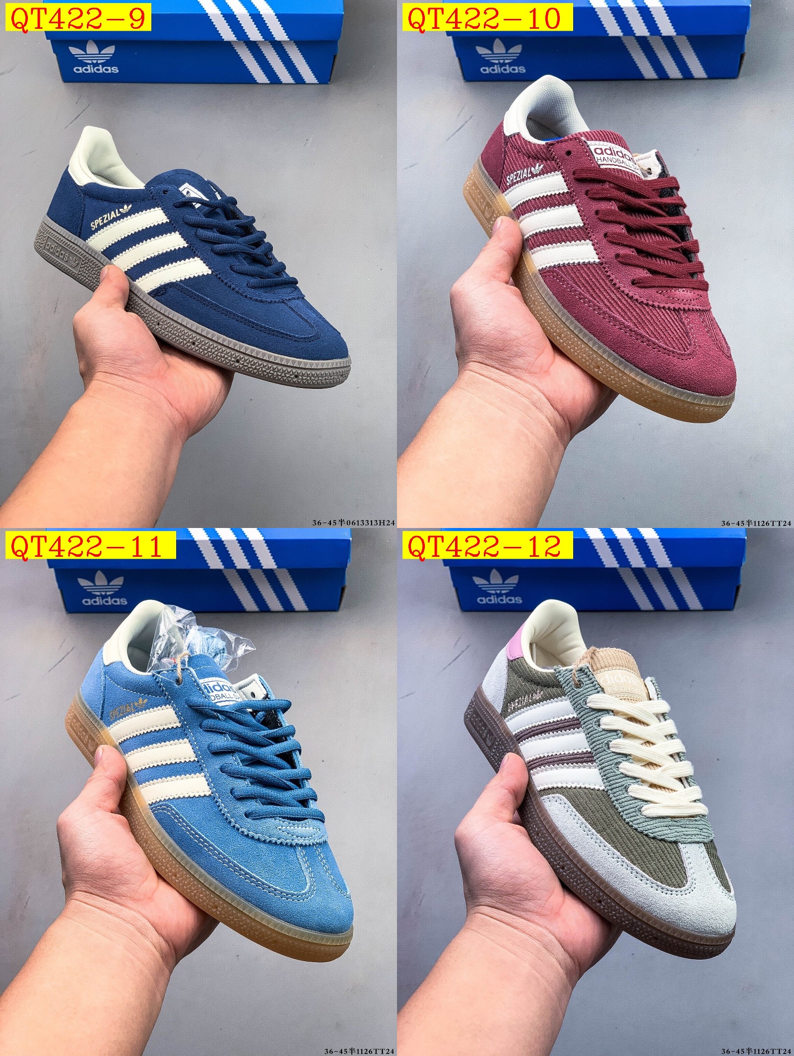 49$ Top Quality Adidas HANDBALL SPEZIAL size 36-45 half 429470 QT422 gallery