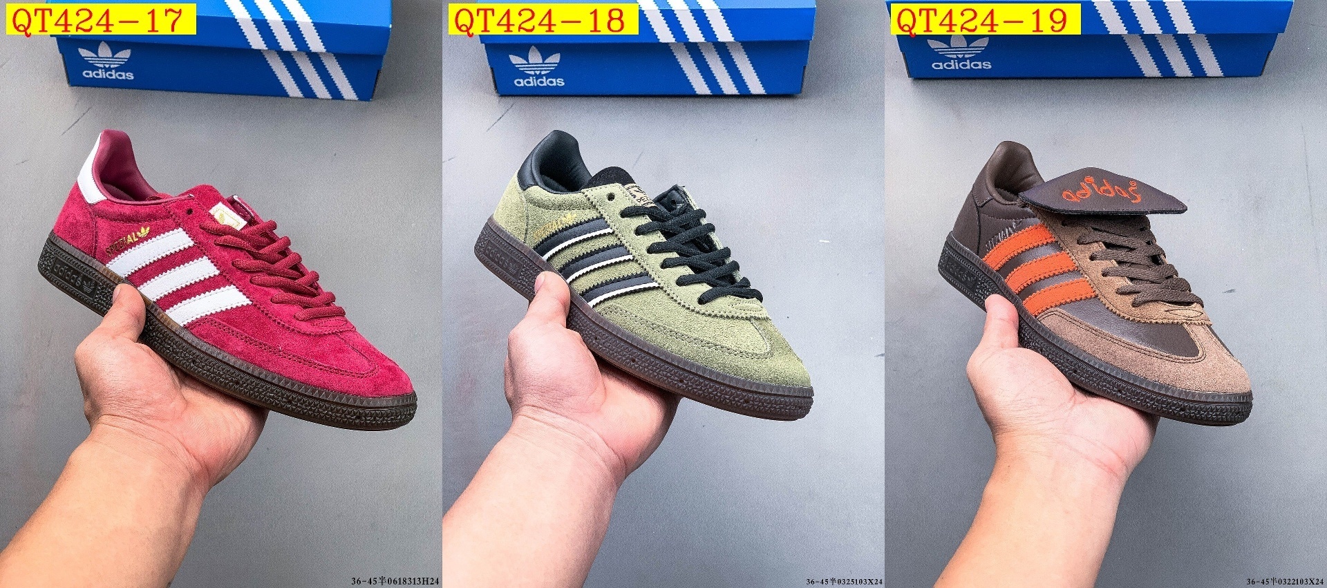 49$ Top Quality Adidas HANDBALL SPEZIAL size 36-45 half 620420 QT424 gallery