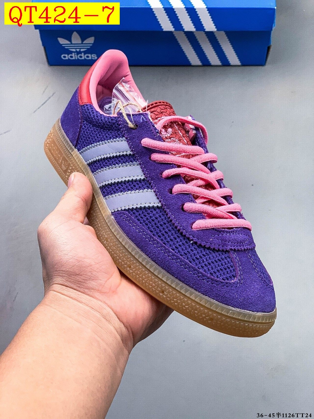49$ Top Quality Adidas HANDBALL SPEZIAL size 36-45 half 620420 QT424 gallery