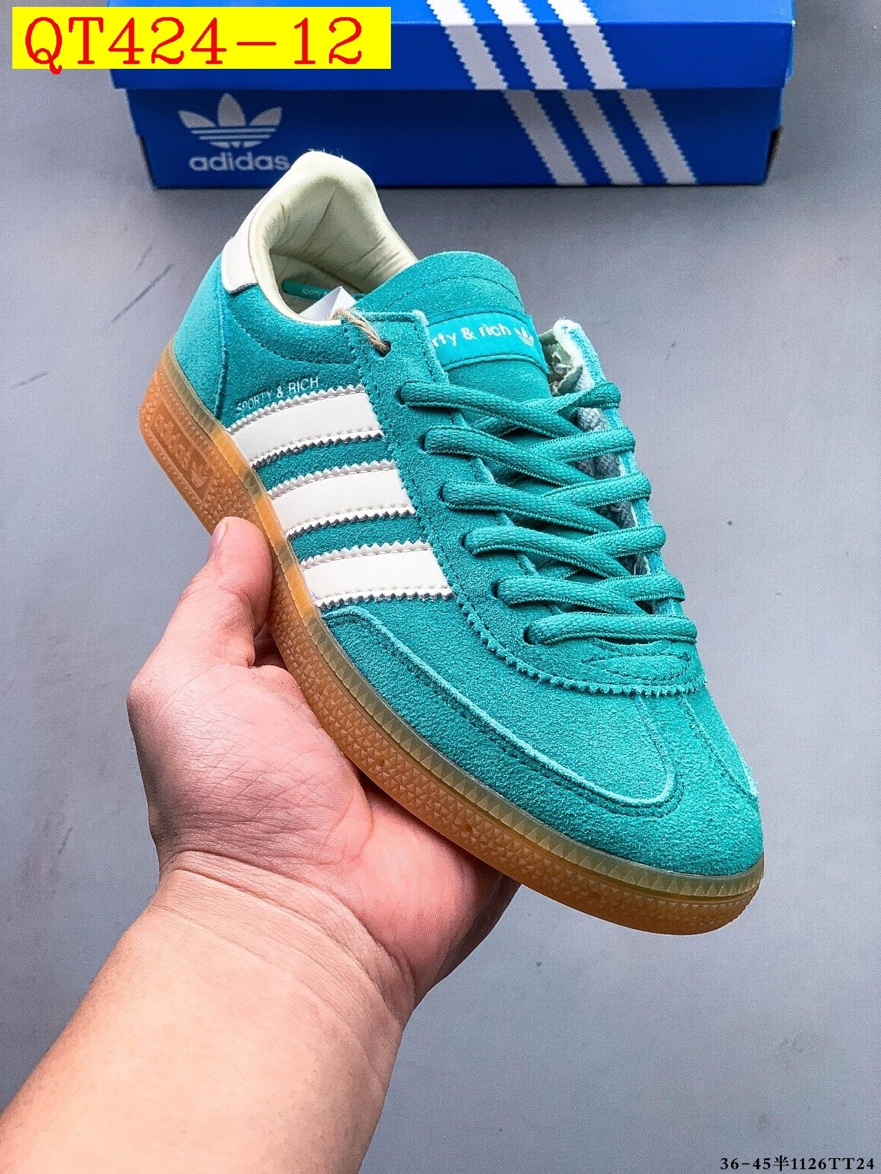 49$ Top Quality Adidas HANDBALL SPEZIAL size 36-45 half 620420 QT424 gallery