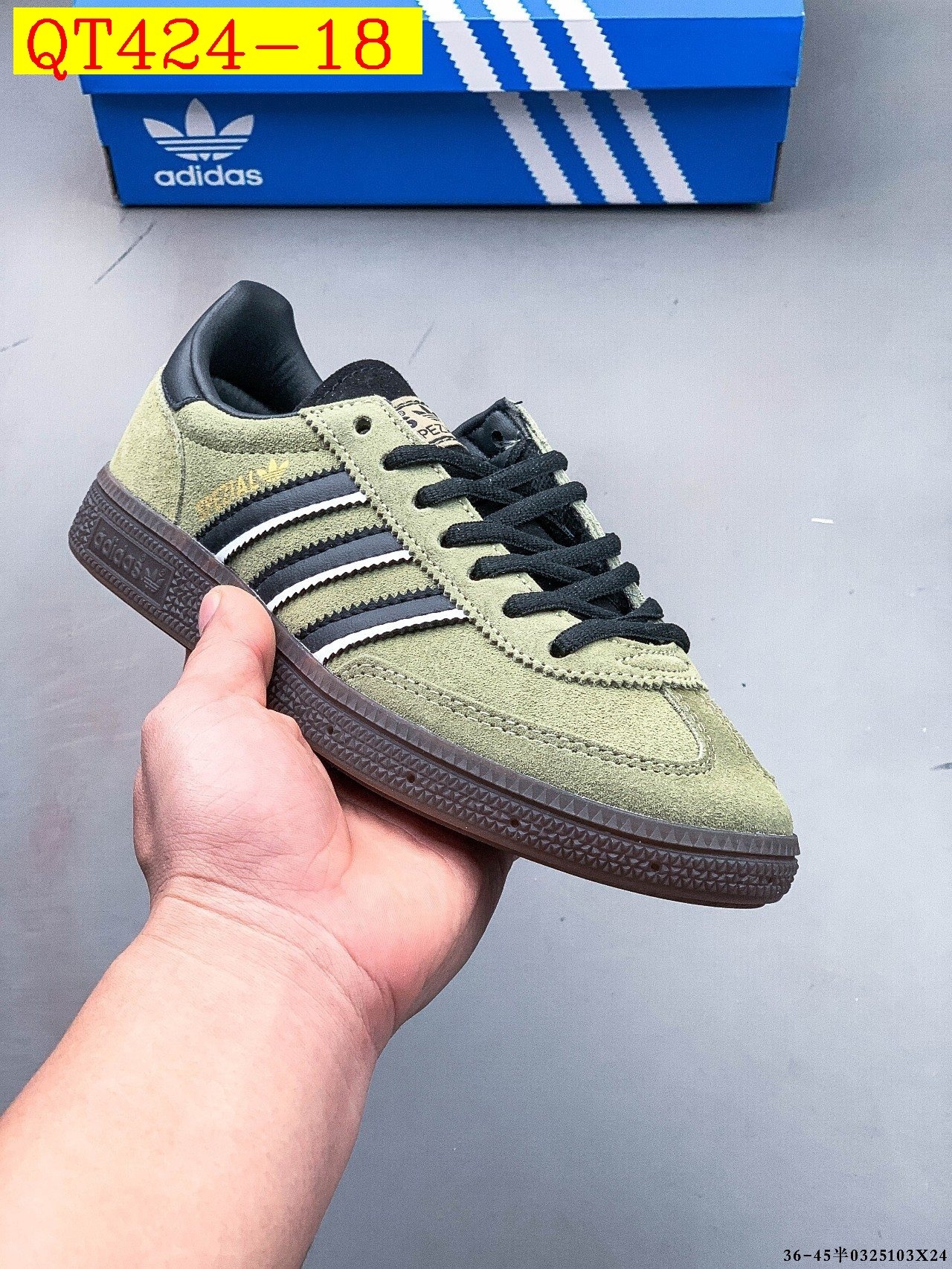 49$ Top Quality Adidas HANDBALL SPEZIAL size 36-45 half 620420 QT424 gallery