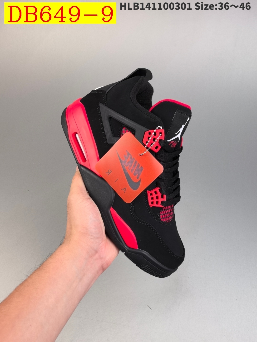49$ dh Nike Air Jordan 4 Retro size 36-46 62324034496 DB649 gallery