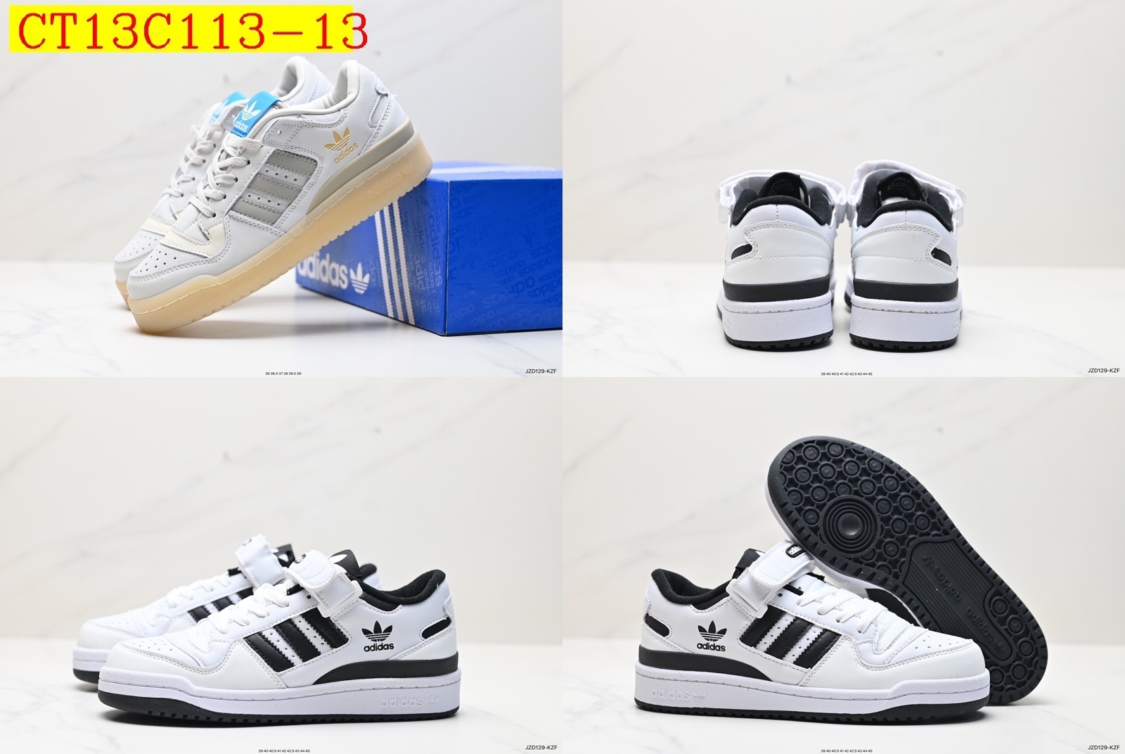 49$ new_dh ADIDAS Forum 84 Low OG SIZE 36-39 92548034262 CT13C113 gallery