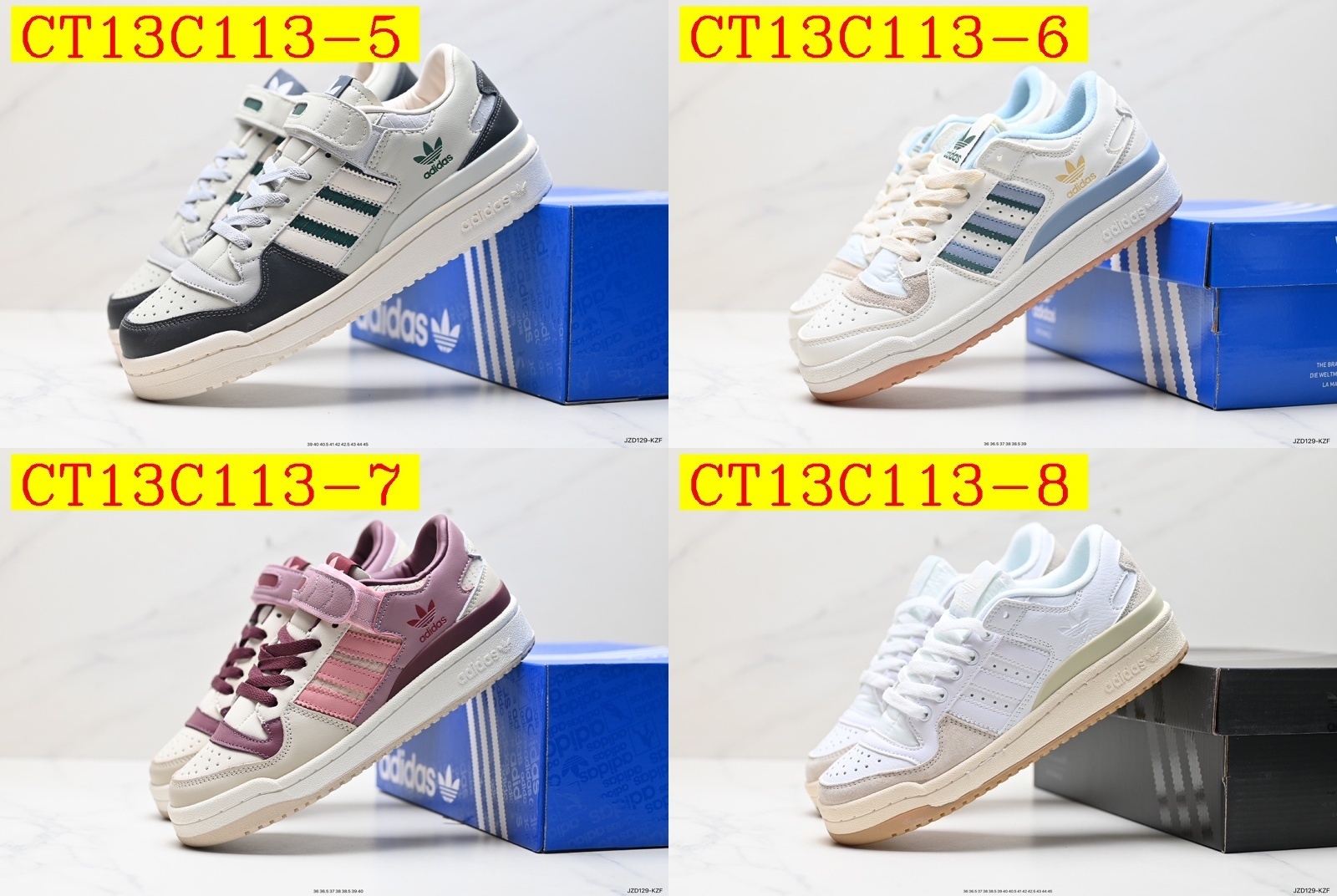 49$ new_dh ADIDAS Forum 84 Low OG SIZE 36-39 92548034262 CT13C113 gallery