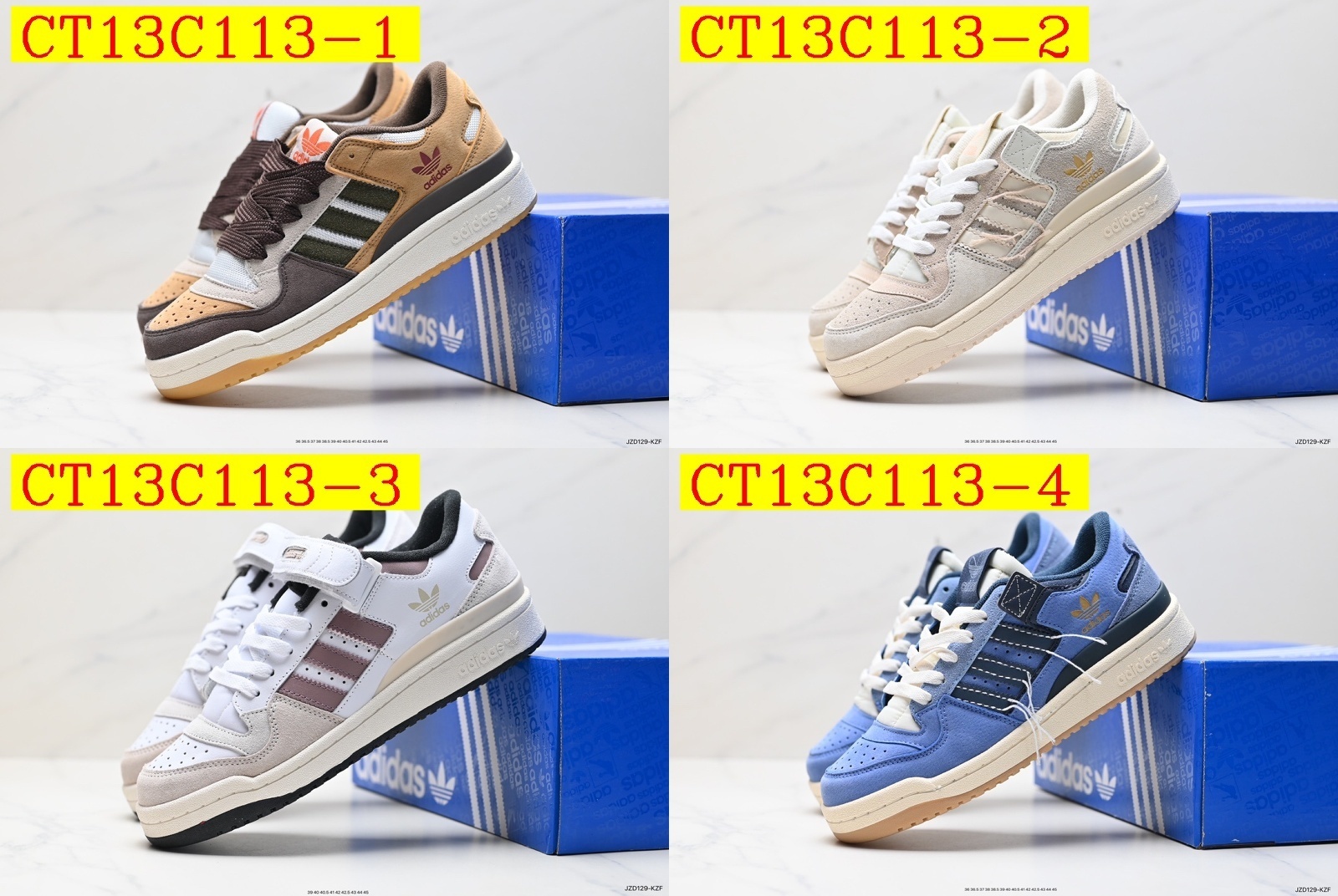 49$ new_dh ADIDAS Forum 84 Low OG SIZE 36-39 92548034262 CT13C113 gallery