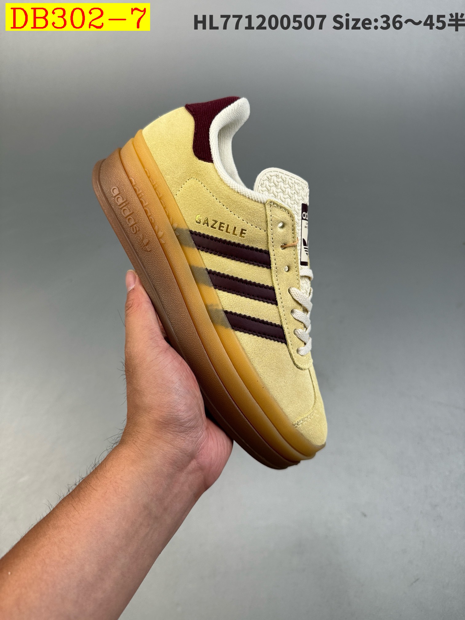 49$ new_dh ADIDAS Originals Gazelle Bold  SIZE 36-45 82541034169 DB302 gallery