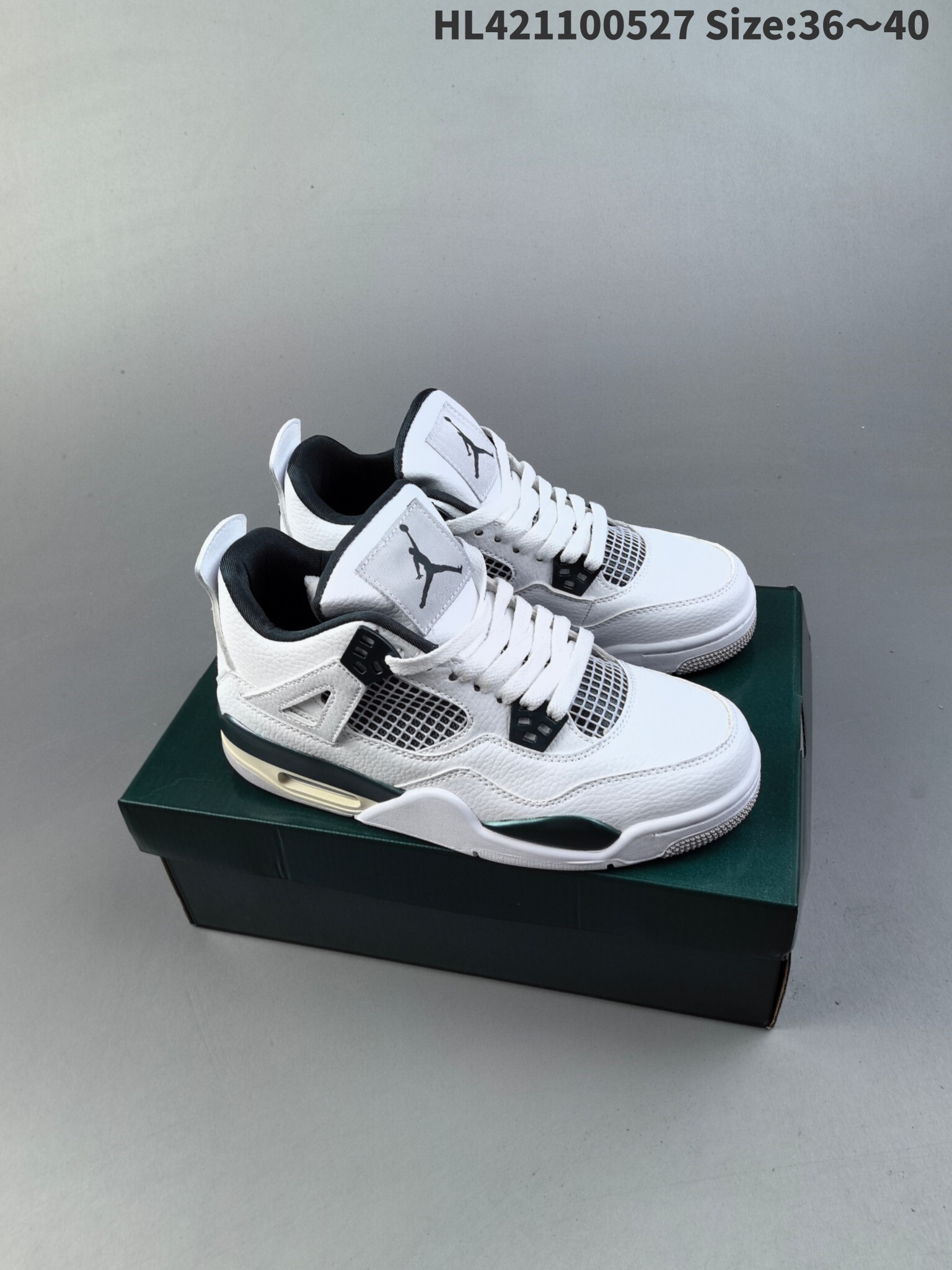 49$ new_dh Air Jordan 4 Retro Oxidized Green SIZE 36-46 92625034260 DB18 gallery