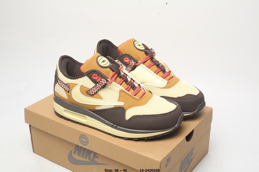 49$ new_dh Travis Scott x Nike Air Max 1 size 36-45 22167034360 Q4M327 gallery