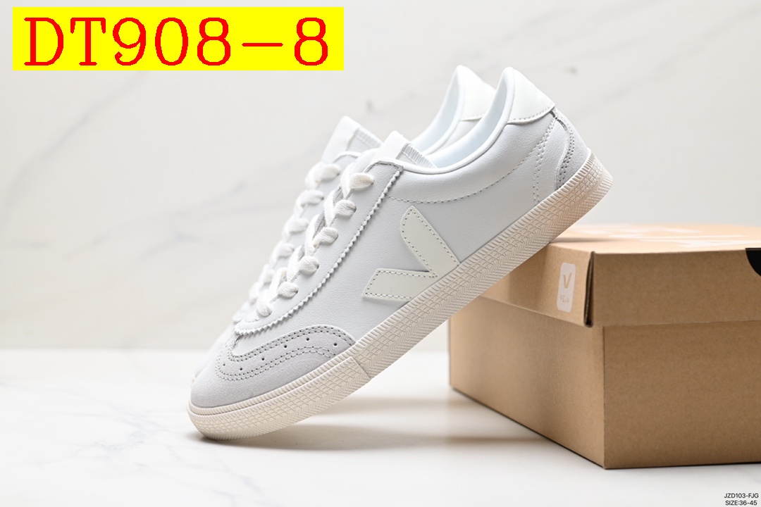 new_dh Veja Leather Extra Sneakers SIZE 36 45 92641034260 DT908 gallery
