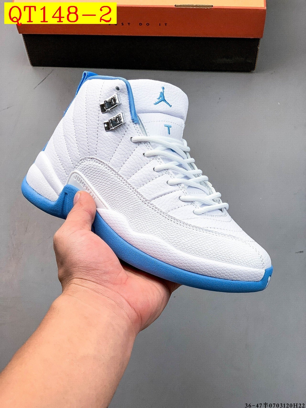 50$ Air Jordan 12 Retro size 36-45 half 828220 QT148 gallery