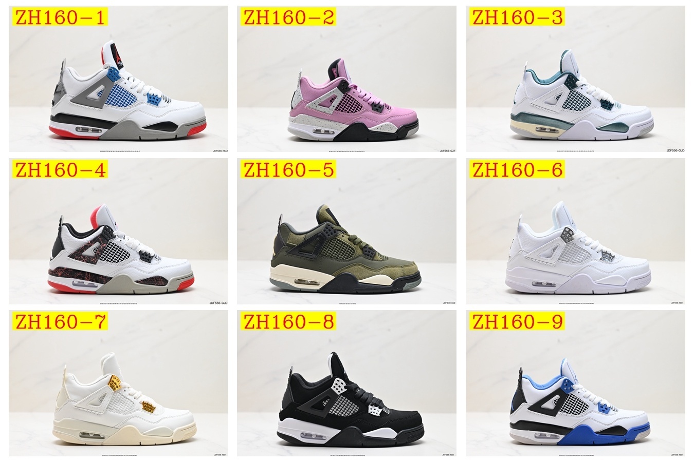50$ Air Jordan 4 size 36-46 All Colors 4 926250 ZH160 gallery