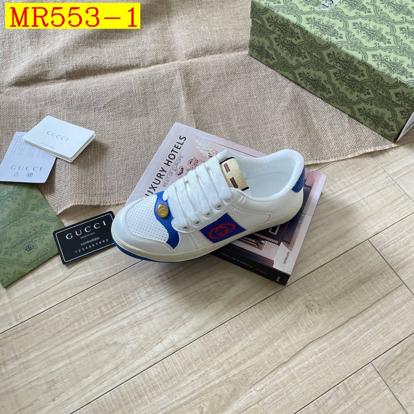 50$ GUCCI color 1-18 size 35-44 123460 MR553 gallery