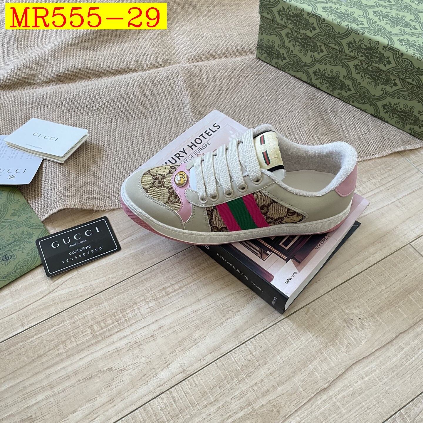 50$ GUCCI color 19-35 size 35-44 223460 MR555 gallery