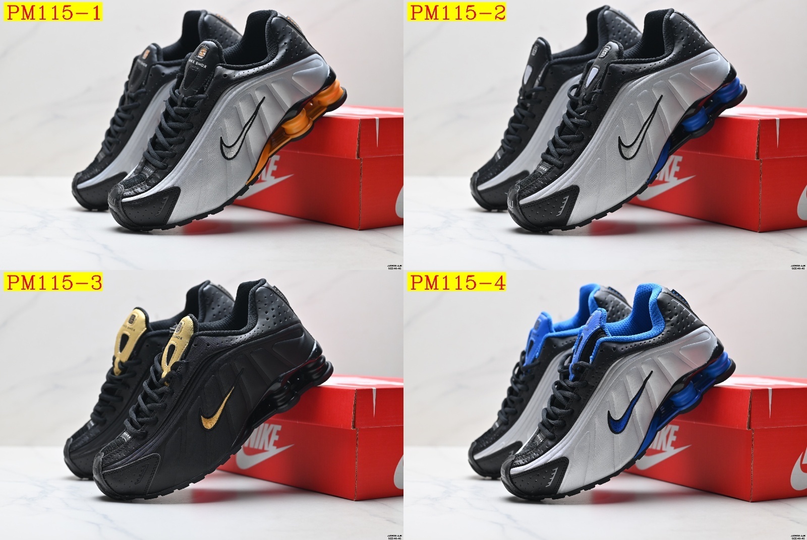 50$ IKE SHOX R4 Size 40-46 021220 PM115 gallery