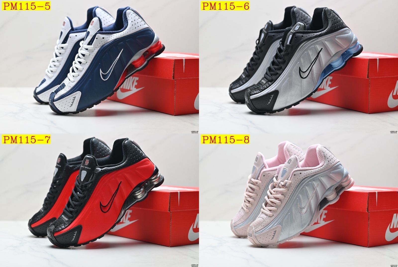 50$ IKE SHOX R4 Size 40-46 021220 PM115 gallery