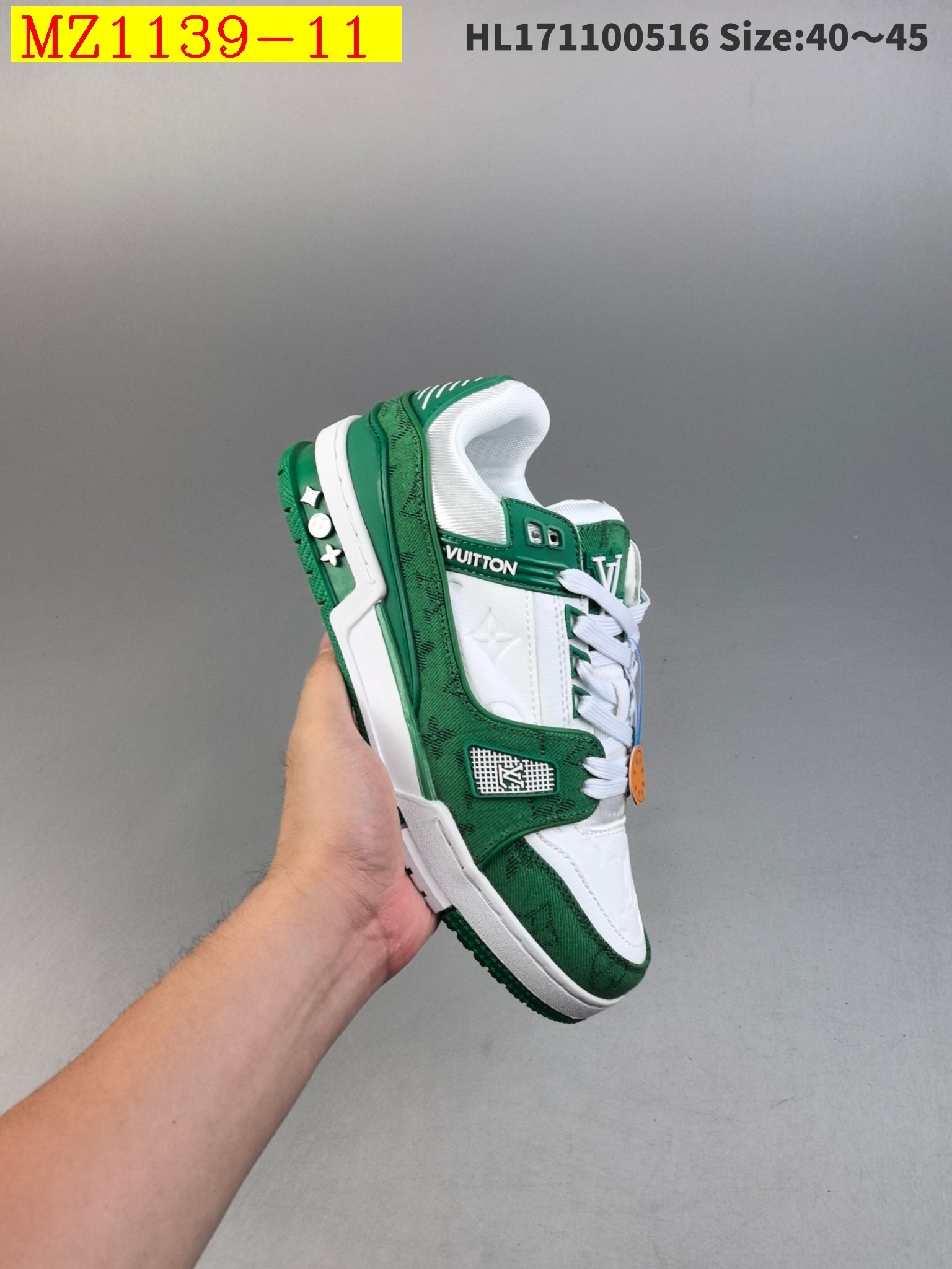50$ Louis Vuitton Trainer Sneaker Low size 36-45 426270 MZ1139 gallery