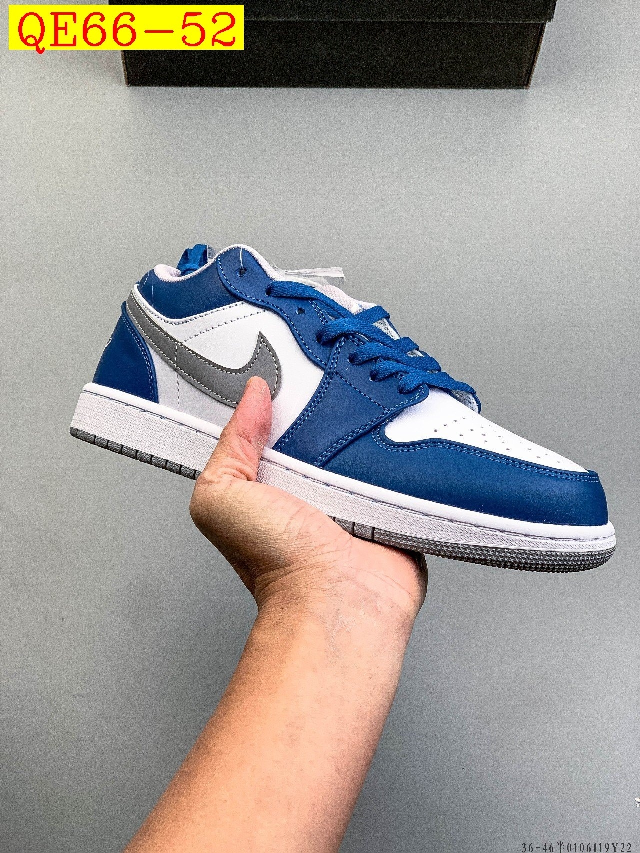 50$ NIKE AIR JORDAN LOW 1 1 size 36-45 half 820270 QE66 gallery