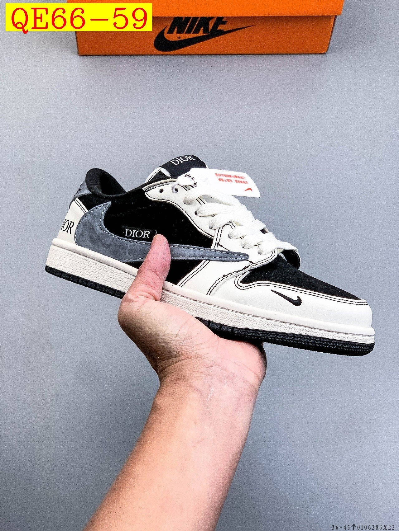 50$ NIKE AIR JORDAN LOW 1 1 size 36-45 half 820270 QE66 gallery