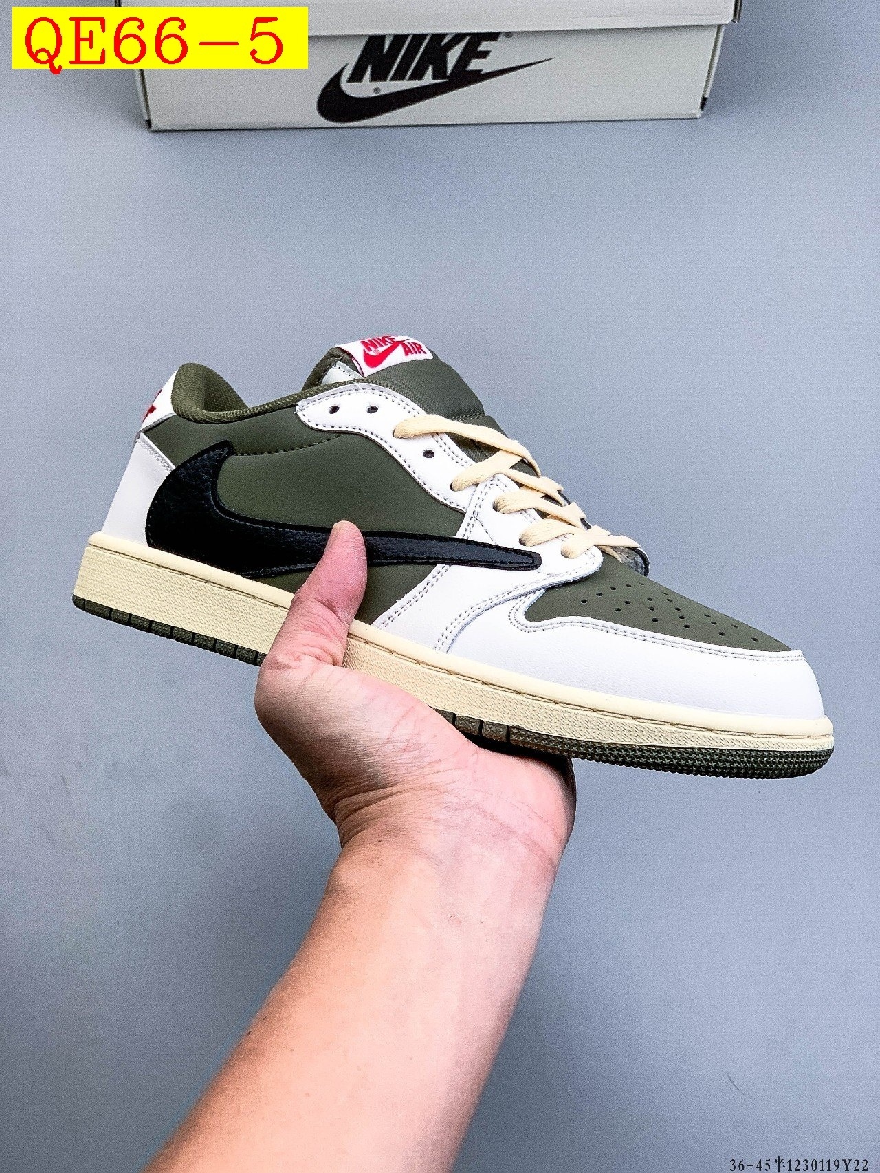 50$ NIKE AIR JORDAN LOW 1 1 size 36-45 half 820270 QE66 gallery