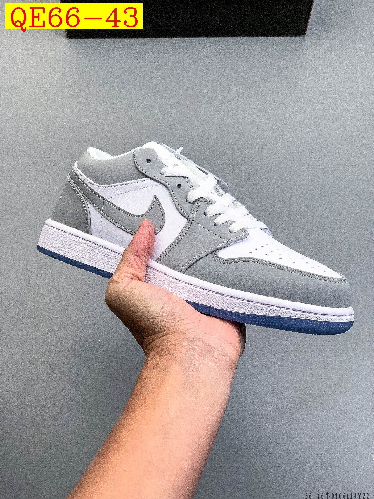 50$ NIKE AIR JORDAN LOW 1 1 size 36-45 half 820270 QE66 gallery