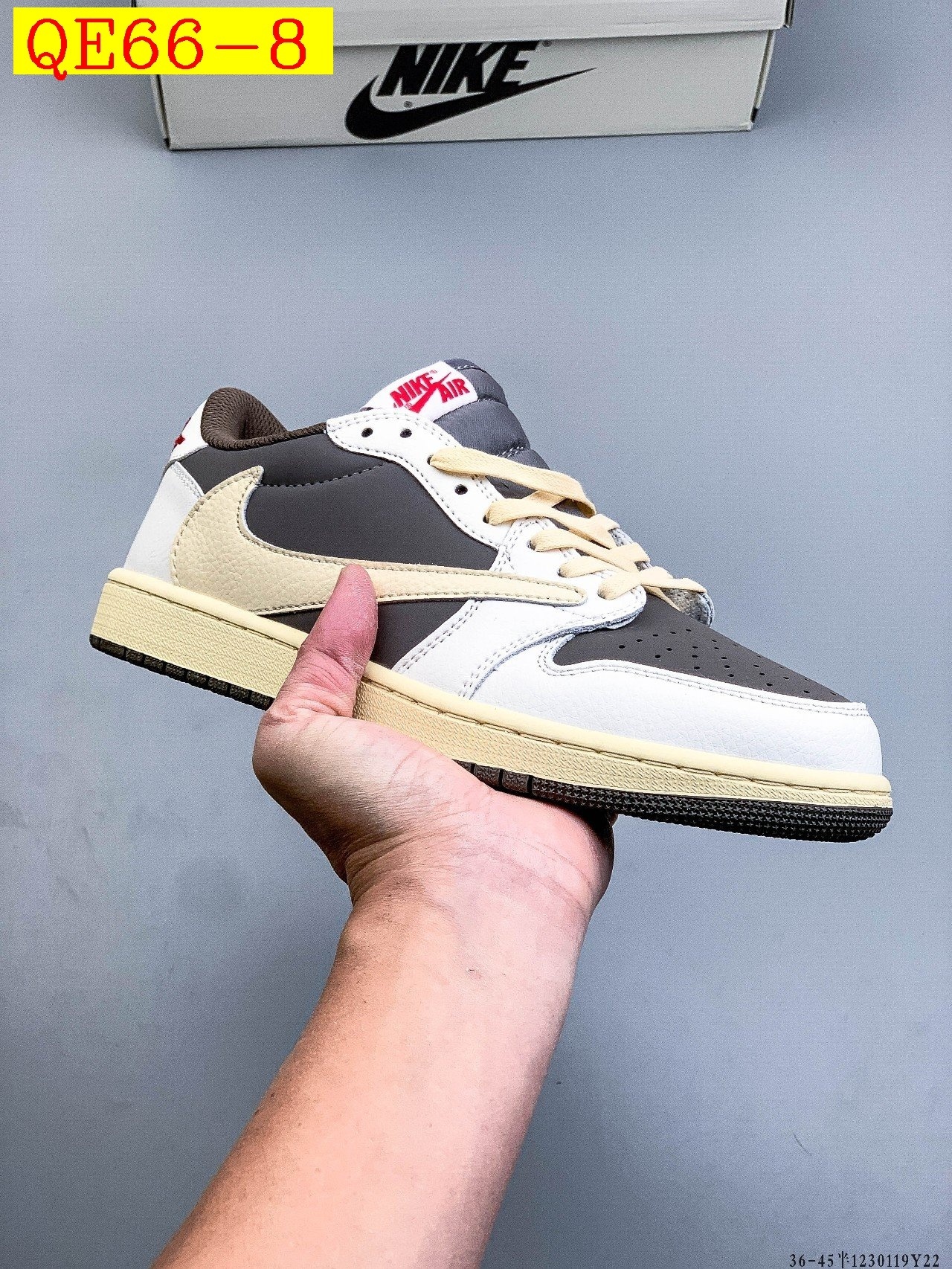 50$ NIKE AIR JORDAN LOW 1 1 size 36-45 half 820270 QE66 gallery