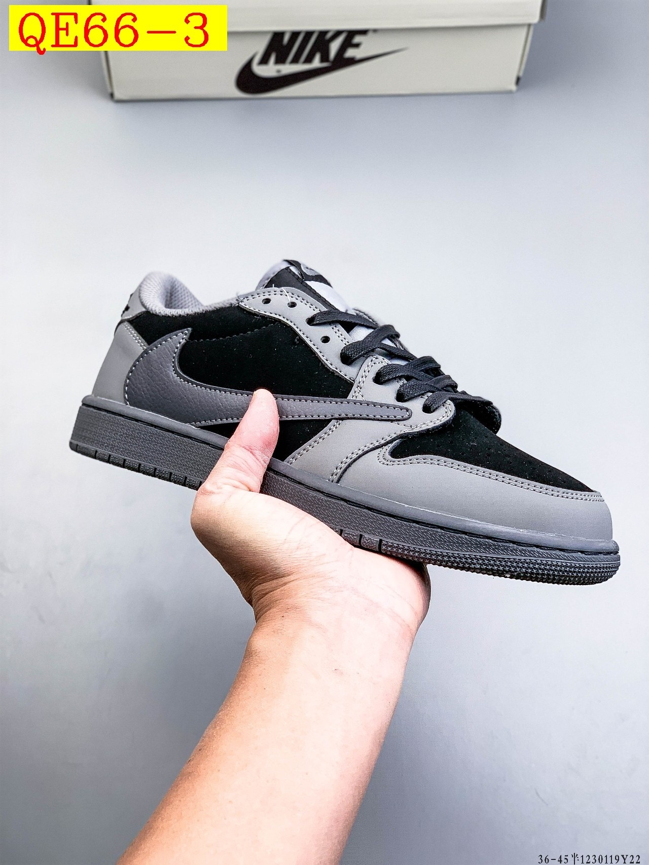 50$ NIKE AIR JORDAN LOW 1 1 size 36-45 half 820270 QE66 gallery