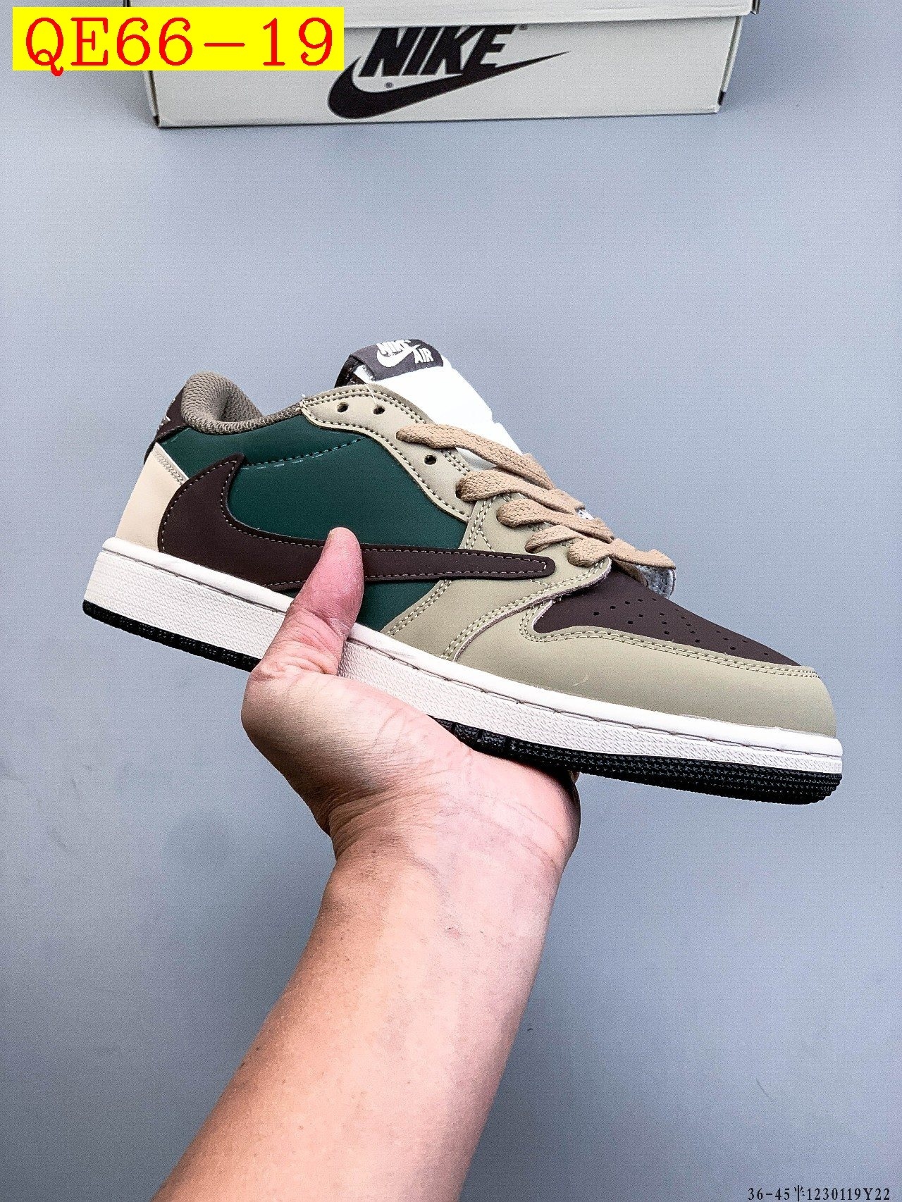 50$ NIKE AIR JORDAN LOW 1 1 size 36-45 half 820270 QE66 gallery