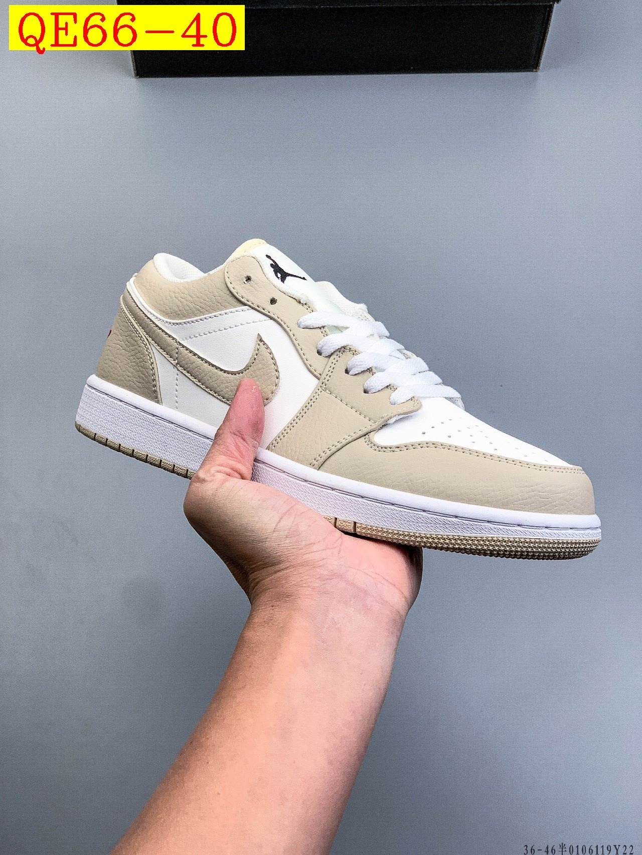 50$ NIKE AIR JORDAN LOW 1 1 size 36-45 half 820270 QE66 gallery