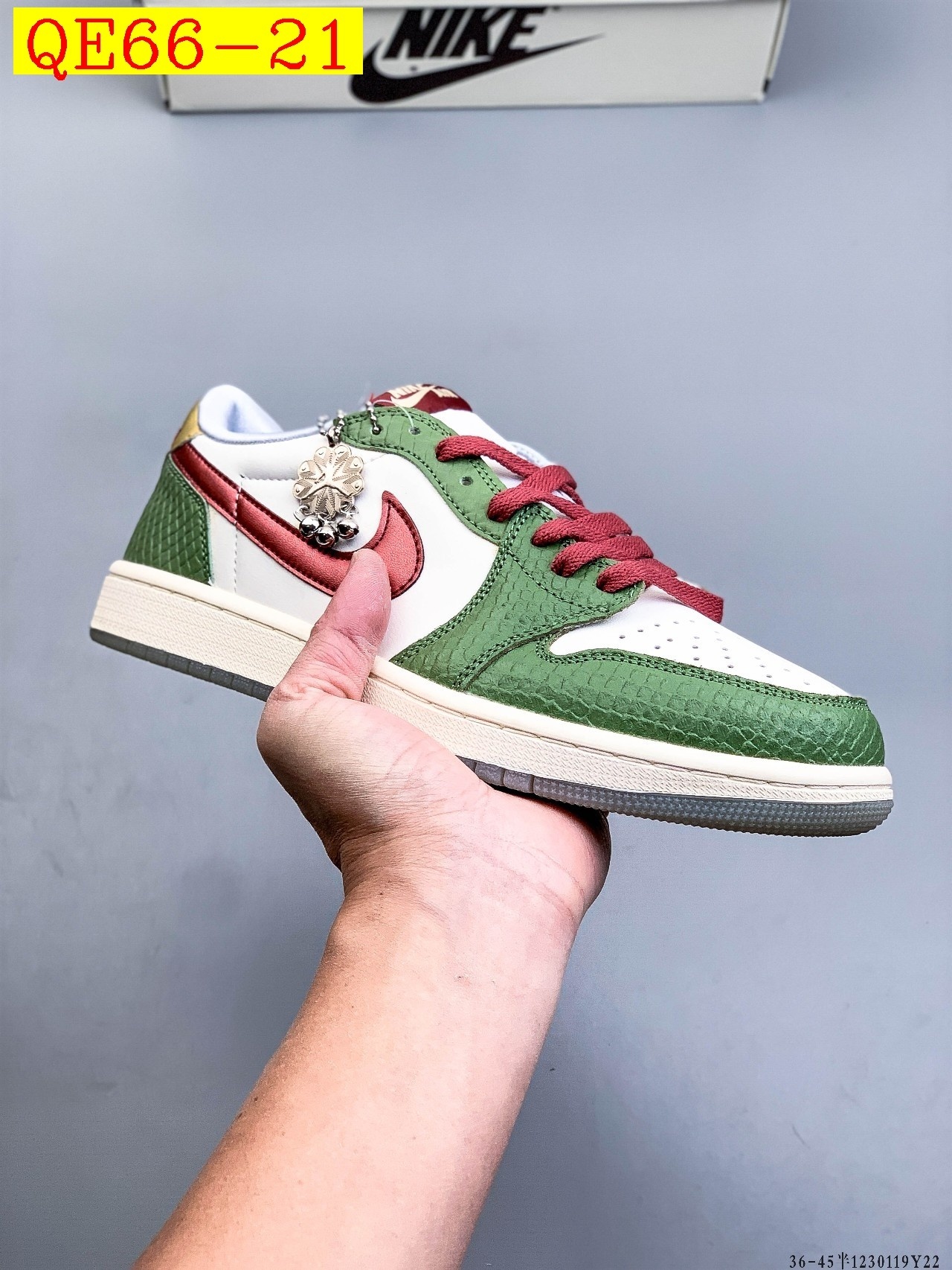 50$ NIKE AIR JORDAN LOW 1 1 size 36-45 half 820270 QE66 gallery