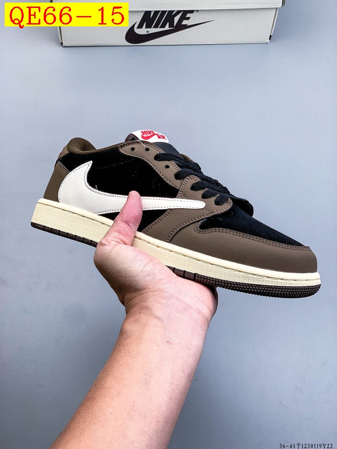 50$ NIKE AIR JORDAN LOW 1 1 size 36-45 half 820270 QE66 gallery